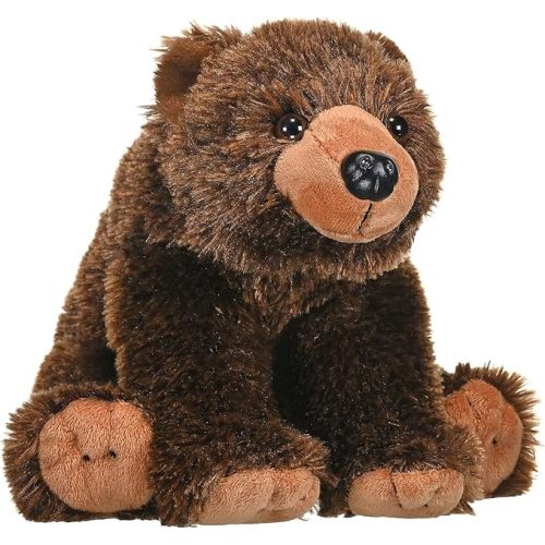 Wild Republic Grizzly Bear Plush, Stuffed Animal, Plush Toy, Gifts for Kids, Cuddlekins 12 Inches, Model:12832