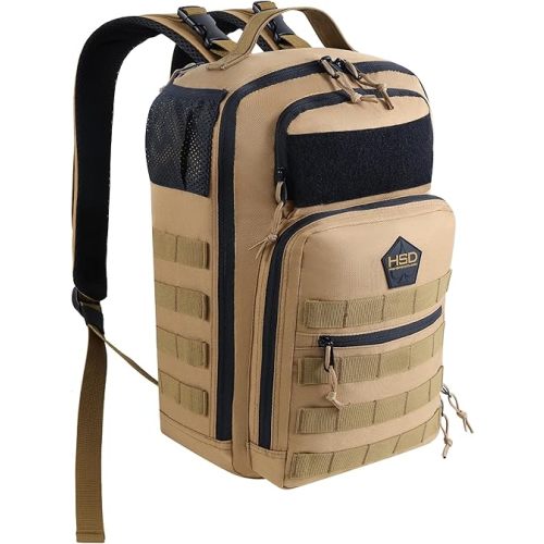 HighSpeedDaddy - Baby Diaper Backpack, Military-Grade, Waterproof, Compact Baby Travel Bag w/Stroller Straps & Tablet Sleeve