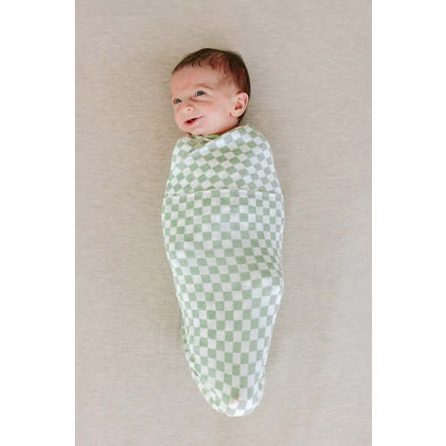 Fern Chequer Swaddle