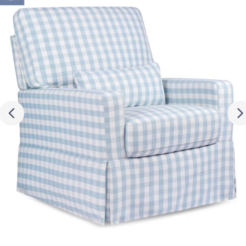 Crawford Pillowback Comfort Swivel Glider | Caitlin Wilson