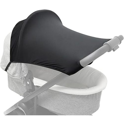 Stroller Sun Shade, Waterproof Sun Shade, Universal Anti-UV Breathable Sunshade Cover with Viewing Window for Stroller (With Viewing Window)