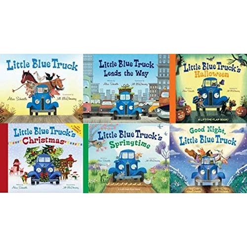 Little Blue Truck Book Set Board book – January 1, 2019