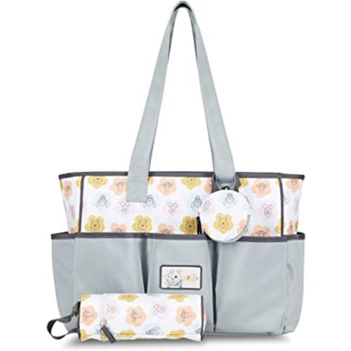 DISNEY Multi Piece Tote, Winnie The Pooh-Pooh & Friends