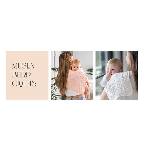 Baby Washcloths, Muslin Cotton Baby Towels, Large 10”x10” Wash Cloths Soft on Sensitive Skin, Absorbent for Boys & Girls, Newborn Baby & Toddlers Essentials Shower Registry Gift (Fern, Pack of 10) - 10-Pack 10"X10"