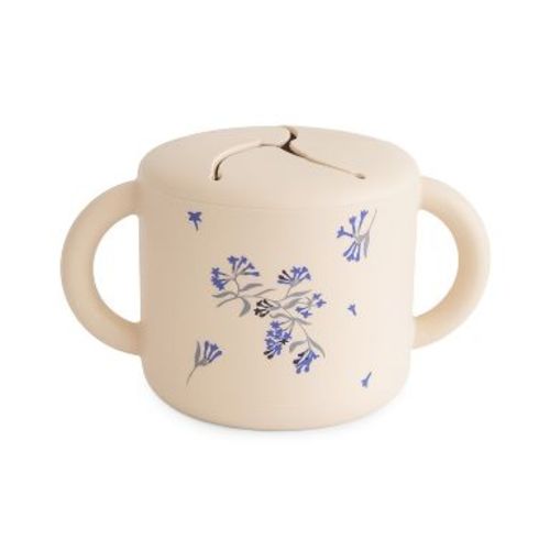 Snack Cup Lilac Flowers One Size