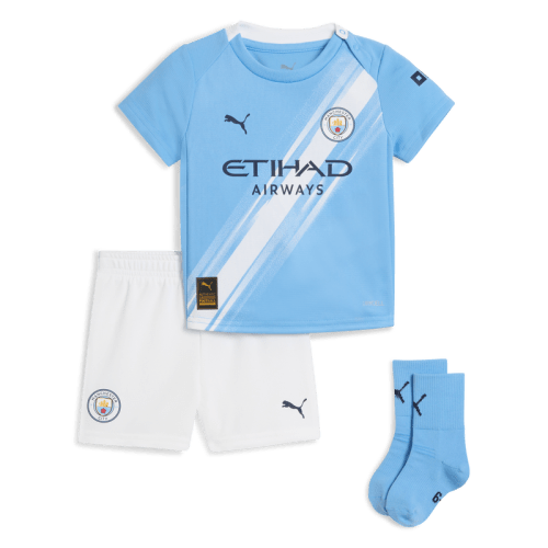Kids' Manchester City Home Baby Kit  2025/26