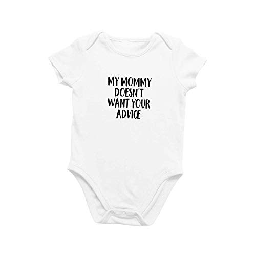 Printique Organic GOTS Certified Baby Onesie Unisex Bodysuit 0-18 months - For Mom