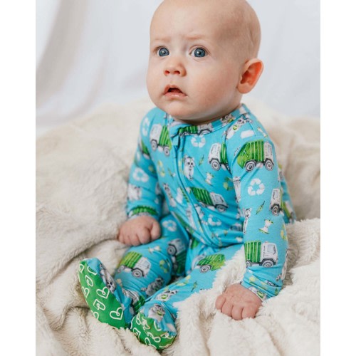 Recycle Zippered Footie