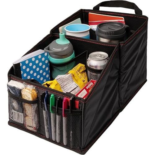 Lusso Gear 9-Compartment Car Seat Organizer