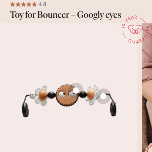 Fun toy for baby bouncer | BabyBjörn