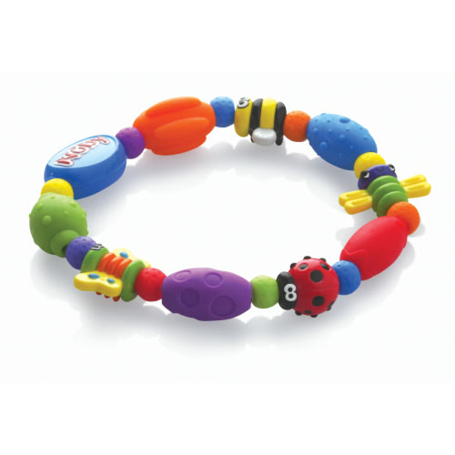 Nuby Bug-a-Loop Teether, 3 + Months, 1 Teether