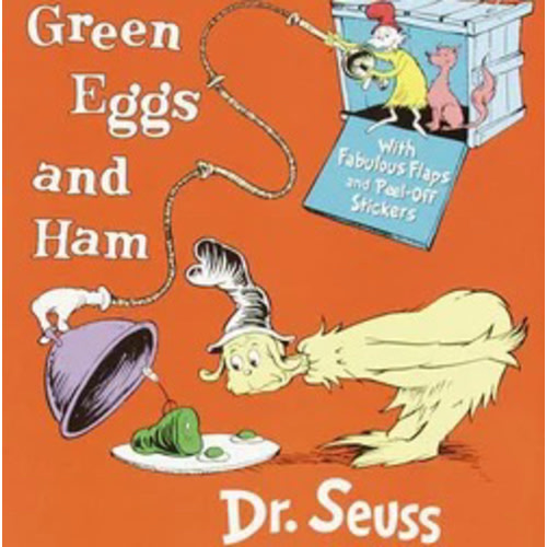 Green Eggs and Ham: With Fabulous Flaps and Peel-Off Stickers by Dr. Seuss, Aristides Ruiz, Board Book | Barnes & Noble®