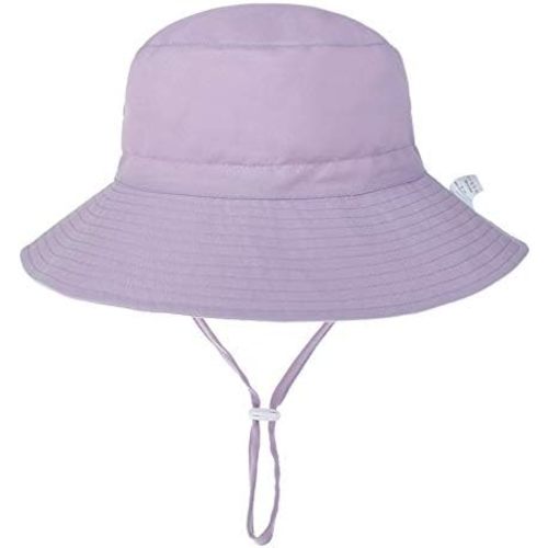 Zando Baby Girls Sun Hat Infant Summer Hat UPF 50+ Sun Protection Cap Wide Brim Bucket Hats for Baby Girls Boys