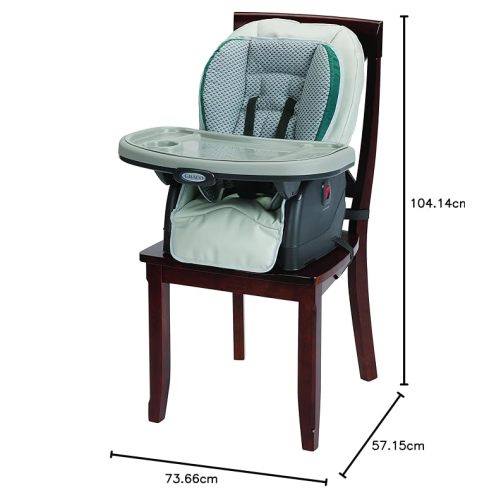 Graco Blossom 6 in 1 Convertible High Chair, Redmond - w/ Step Stool