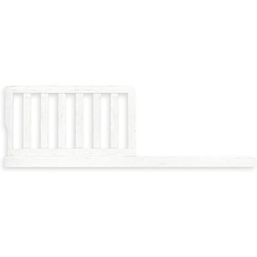 CC KITS Toddler Bed Safety Guard Rail 846 for Evolur Cribs (Weathered White)