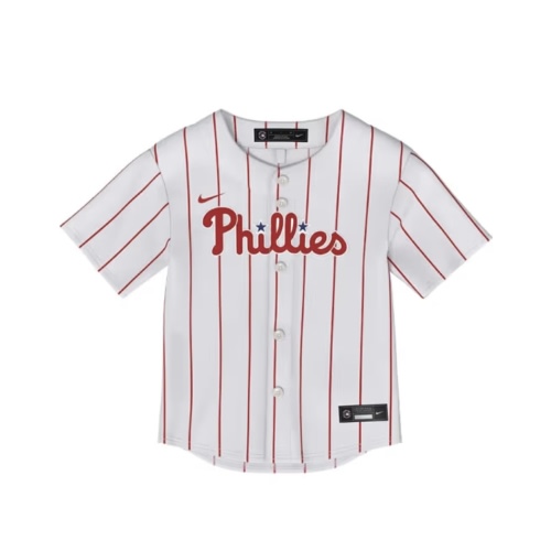 Philadelphia Phillies Nike Baby White Home Replica Blank Baseball Jersey - 12 months