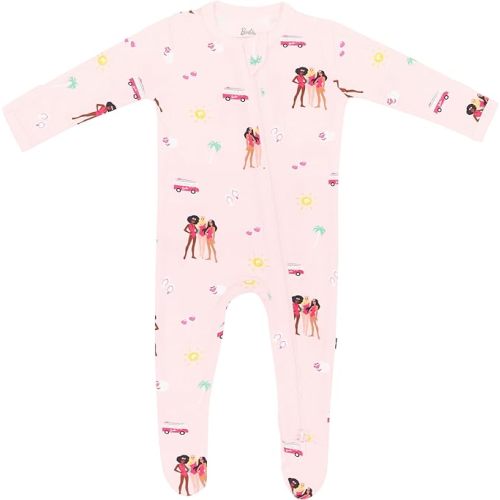 KYTE BABY Unisex Zipper Closure Footies, Rayon Made From Bamboo, 0-24 Months