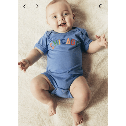 Sweet Home Chicago Onesie - 0-3M – Alice & Wonder