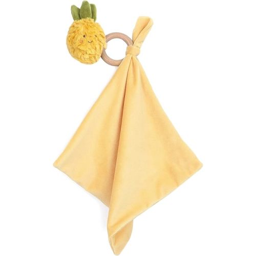 MON AMI Pina Pineapple Plush Lovey for Babies – 11” | Security Blanket and Teether for Newborns