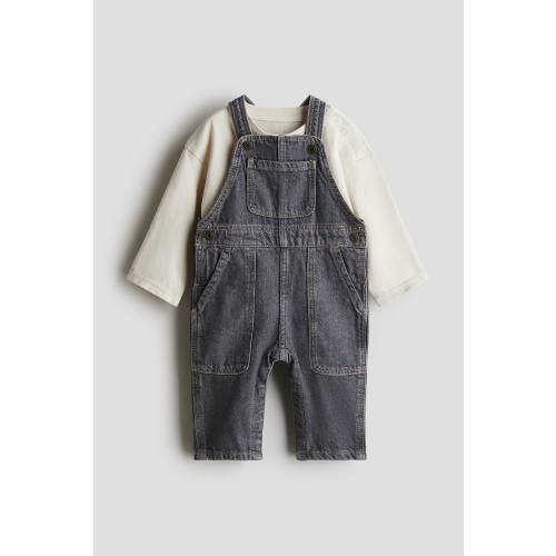 2-PIECE OVERALL AND SHIRT SET