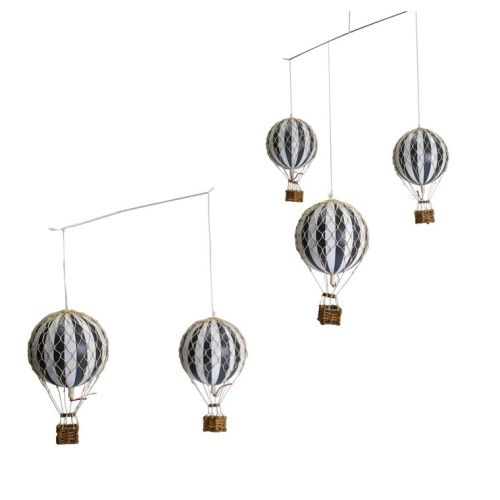 Flying the Skies Hot Air Balloon Mobile {RAINBOW - not pictured}
