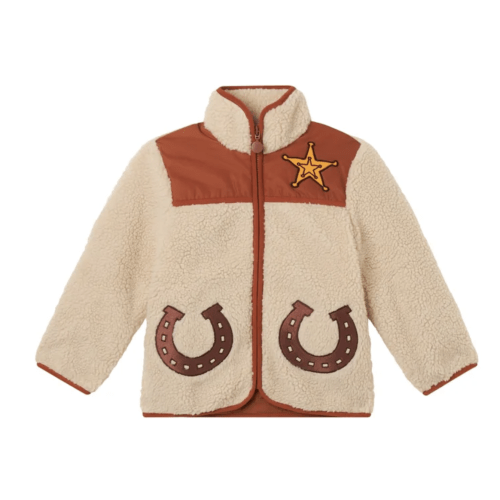 Stella McCartney Kids - Sherpa Horseshoe Jacket - Beige | Smallable