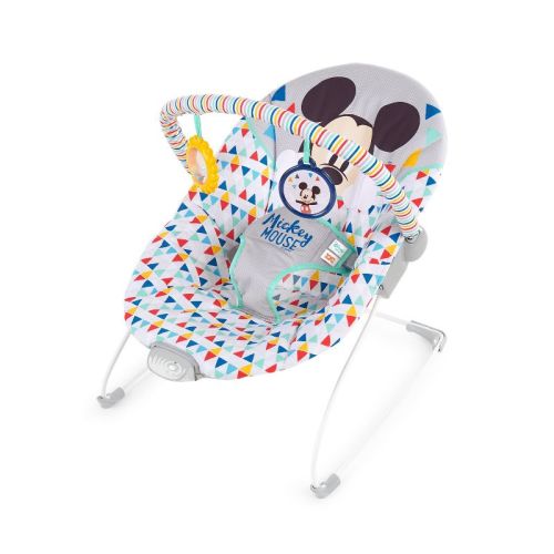 Bright Starts Disney Baby Mickey Mouse Happy Triangles Cradling Baby Bouncer