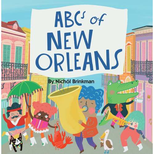 ABC's of New Orleans hardcover book