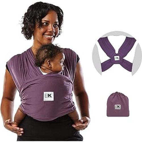 Original Baby K'tan Baby Carrier: #1 Easy Pre-Wrapped, Soft, Slip-On, No Rings, No Buckles | 5 in 1 Baby Sling Gift | The Best Hands Free Infant Wrap For Newborn to Toddler up to 35lb (See Size Chart)