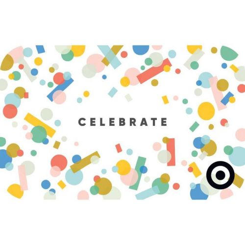 Celebrate Confetti Target Giftcard