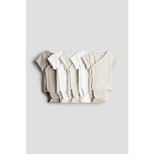 5-PACK COTTON BODYSUITS