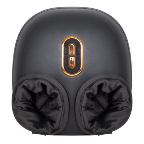 Medcursor Shiatsu Foot Massager Machine with Soothing Heat, Deep Kneading Therapy, Air Compression(Black)