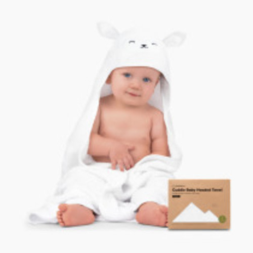 KeaBabies Cuddle Bamboo Viscose Hooded Towel - Lamb