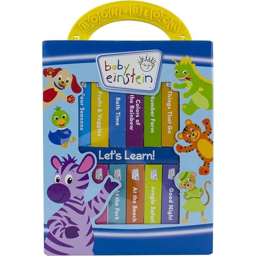 Baby Einstein - My First Library Board Book Block 12-Book Set