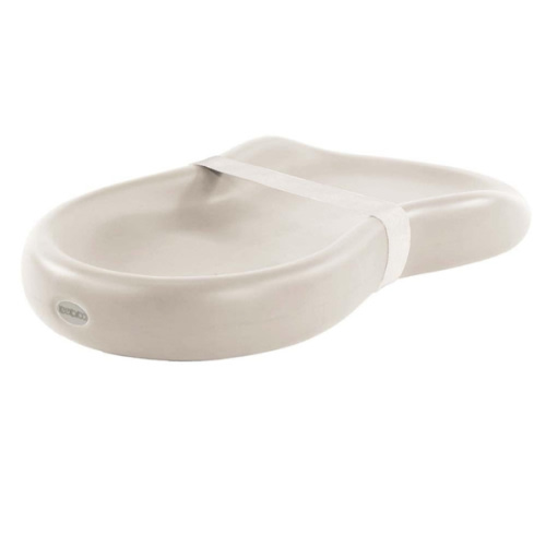 Keekaroo Peanut Changer Baby Vanilla– The Original Made in USA Easy-to-Clean Changing pad and The only Shell Over Foam, Fully Water Repellant