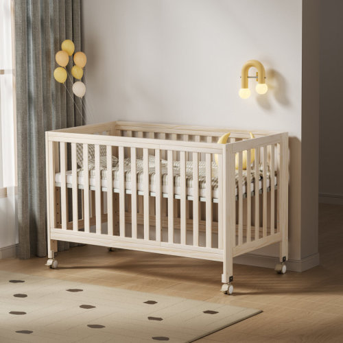 MAMAZING 11-In-1 Convertible Mini Cradle to Full Size Crib With Removable Wheels & Reviews | Wayfair