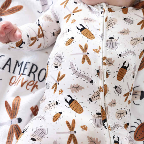 Snuggle Bug Zipper Footie