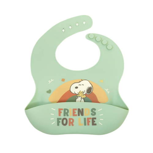 Peanuts Snoopy Silicone Unisex Infant Bib
