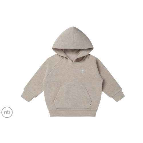 Basics Hoodie (Bamboo Tanboocel) - Warm Taupe