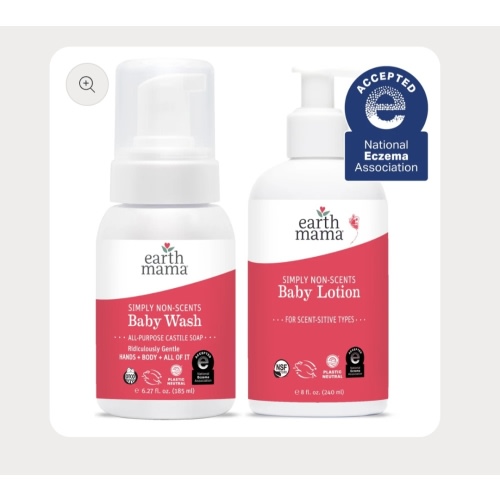 Simply Non-Scents Baby Wash + Lotion Set