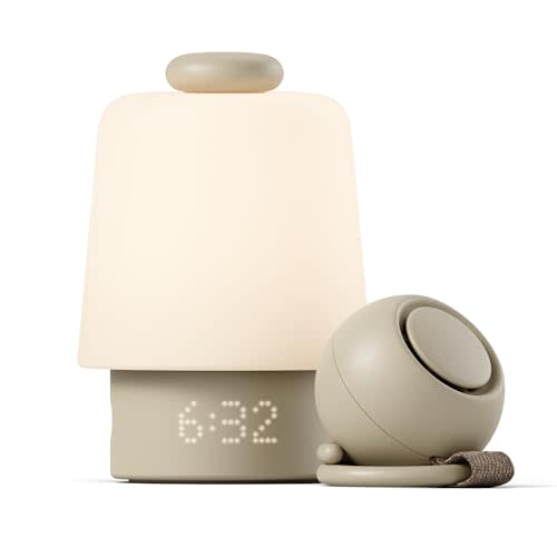 Hatch Baby Sleep Bundle: Home & Travel Sound Machines | Expert Sleep Support | Registry Essential | Includes Hatch Baby and Portable Hatch Go (Greige)