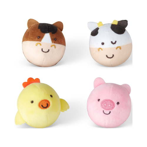 Melissa & Doug Rollables Farm Friends Infant and Toddler Toy (4 Pieces)