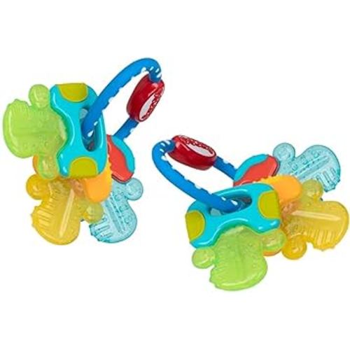 Nuby Ice Gel Teether Keys - 2 Pack Blue