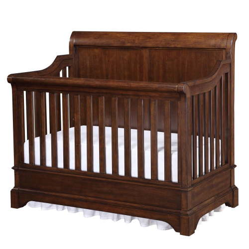 Bertini Pembrooke 4-in-1 Convertible Crib - Dark Walnut - Walmart.ca