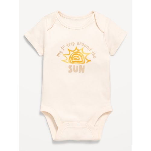 Short-Sleeve Graphic Bodysuit for Baby