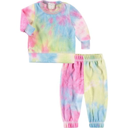 Hacci Tie Dye Long Sleeve Top & Pants Lounge Set