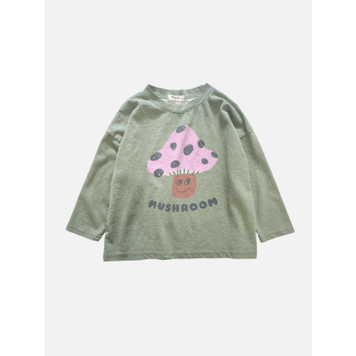 MUSHROOM LONG SLEEVE TEE