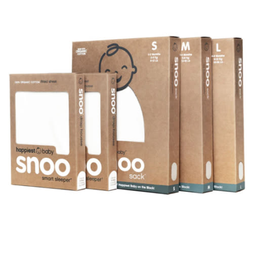 SNOO Sleep Sack Bundle in Small, Medium, Large Sizes and Sheets – Happiest Baby