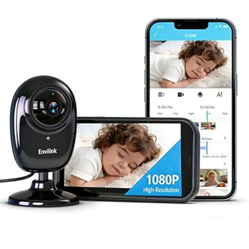 No WiFi Baby Monitor, 1080P High Definition Screen, Baby Monitor with Camera and Audio, Night Vision, 2-Way Talk, VOX, 5 Lullabies, 1200ft Long Range 2.8" LCD Display for Home Use
