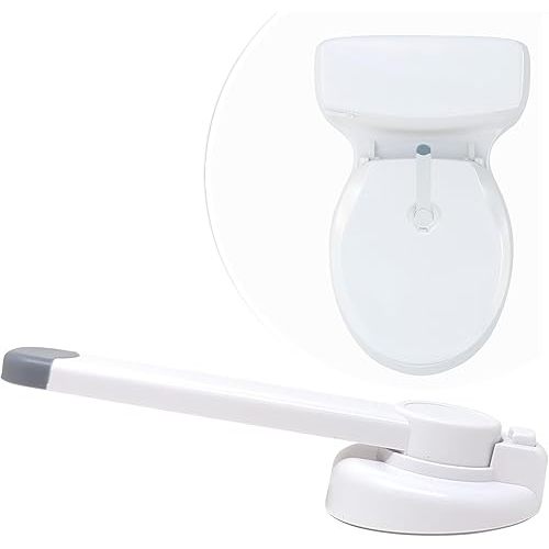 Mars Baby Child Safety Toilet Seat Lock - Easy to Install and Use Toilet Lock, Baby Proof Your Bathroom - Easy Install No Tools Needed - Fits Most Toilets - 1 Pack